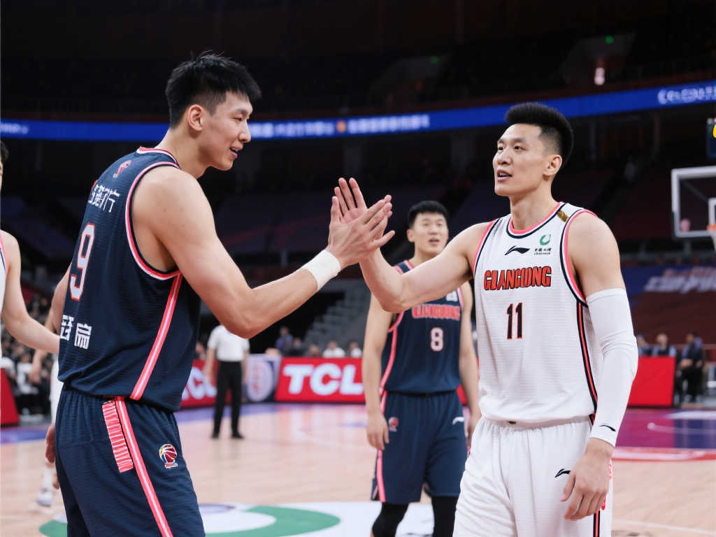 翟晓川赛后力赞范子铭，北京昨晚101-87击败广厦，周琦点赞支持